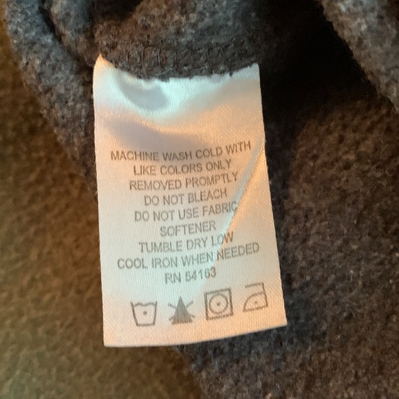 Calvin Klein dark heather gray cropped sweatpants. Most likely size medium - Picture 3 of 7